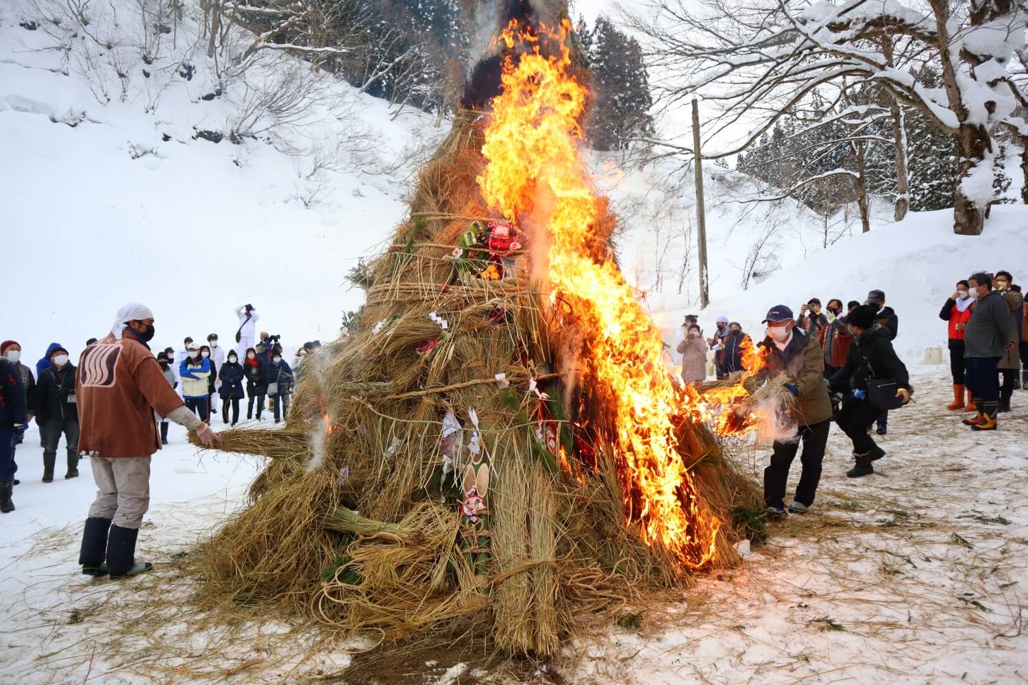 People-Throwing and Ash-Smearing Festival