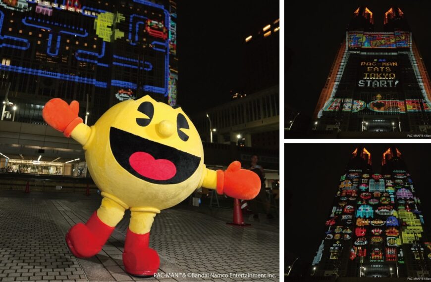 Pac Man Eats Tokyo
