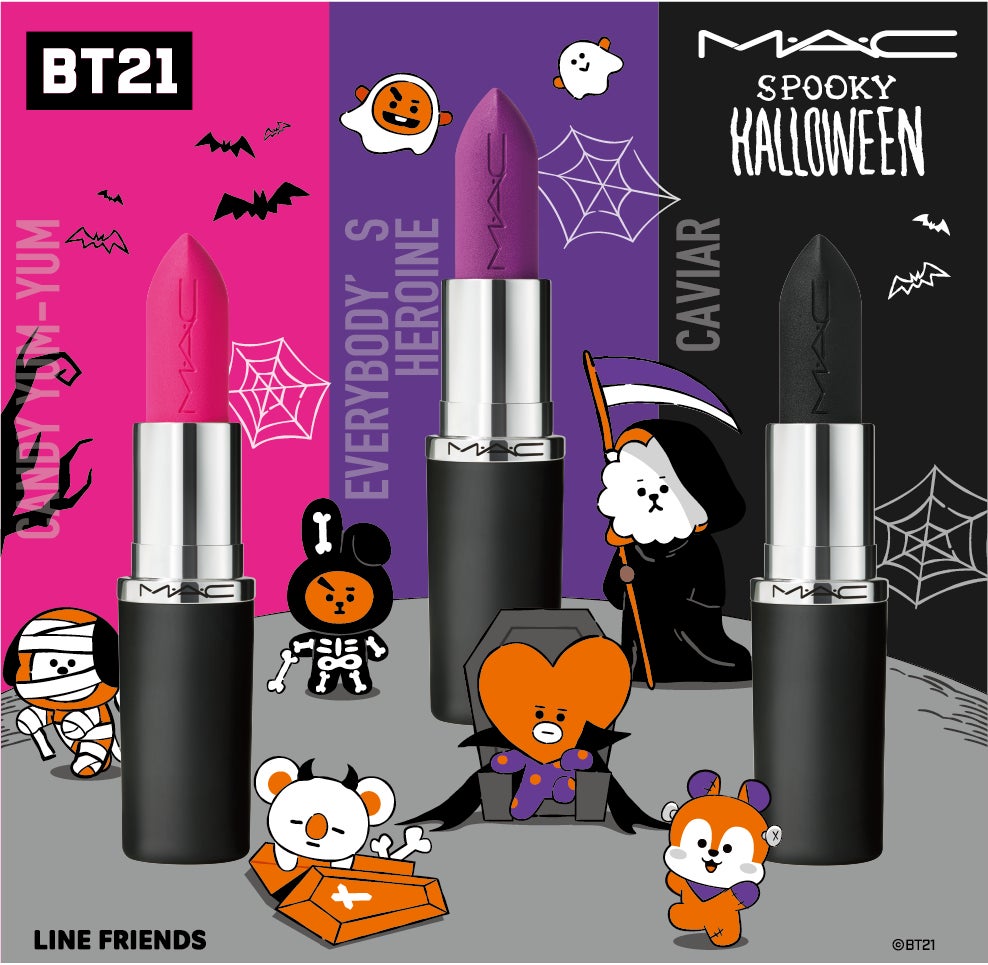 BT21 and M·A·C "SPOOKY HALLOWEEN" Collab