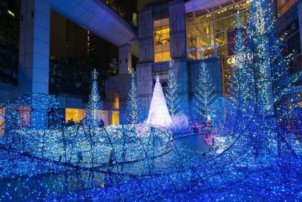 Caretta Shiodome Winter Illumination