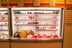 Cheese Display at Cheese Festa