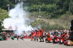 Musketeers at the Hakone Daimyo Procession