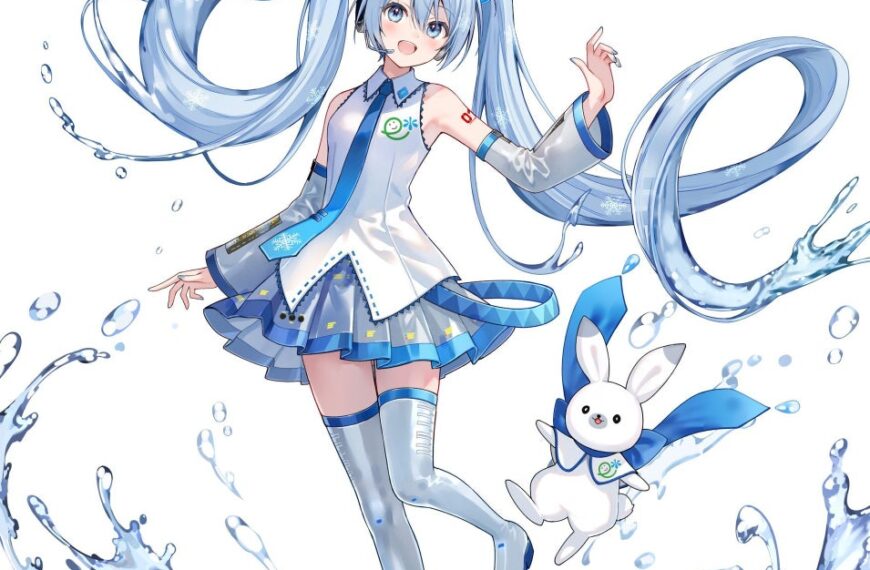Hokkaido e Water Project Snow Miku