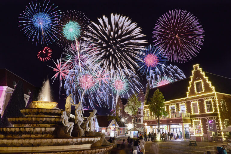 Huis Ten Bosch New Year Countdown fireworks