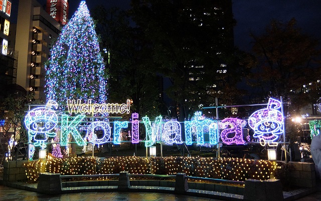 Illuminations in Koriyama City