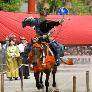 Yabusame Archer on Horseback