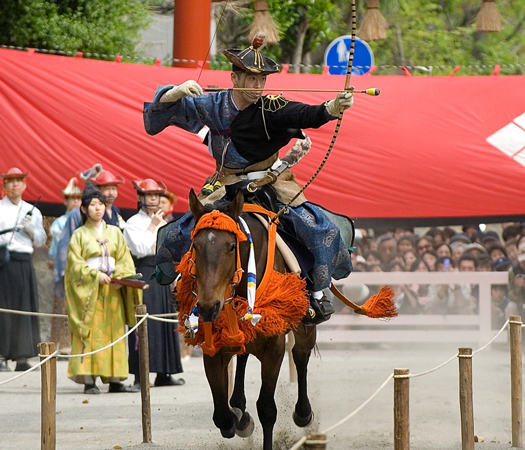 Yabusame Archer on Horseback