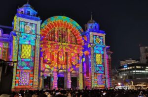 Osaka City Hall Illuminations