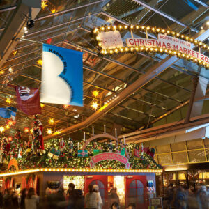 Stalls at Roppongi Christmas Market