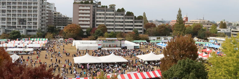 Stalls at Suginami Festa