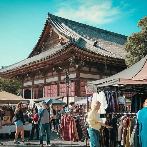 Tōji Temple Flea Market