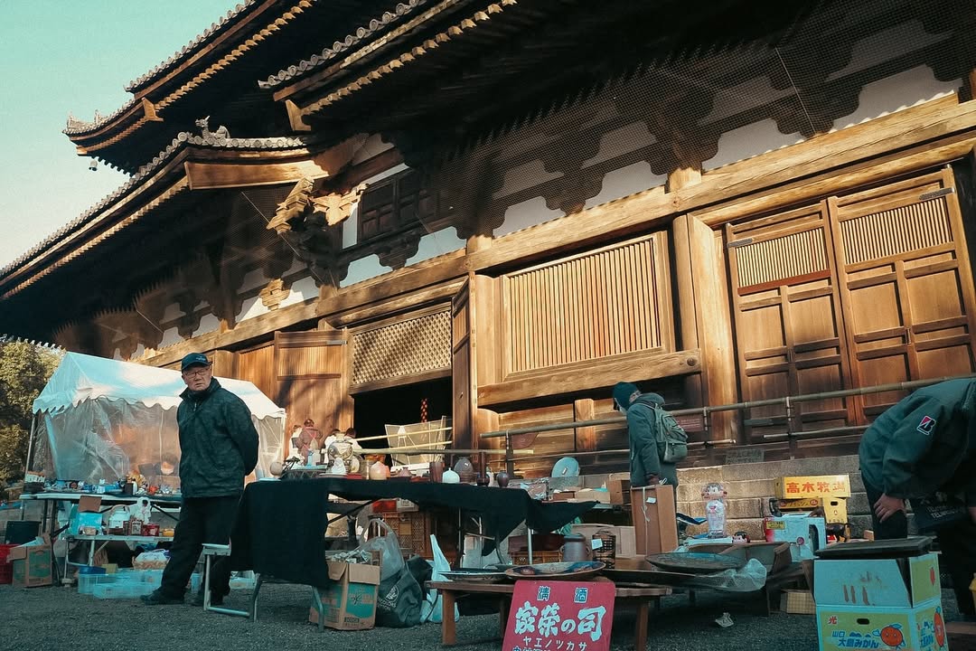 Toji Tample Tōji Temple Flea Market