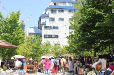 Stalls at Tokyo Romantic Flea Market