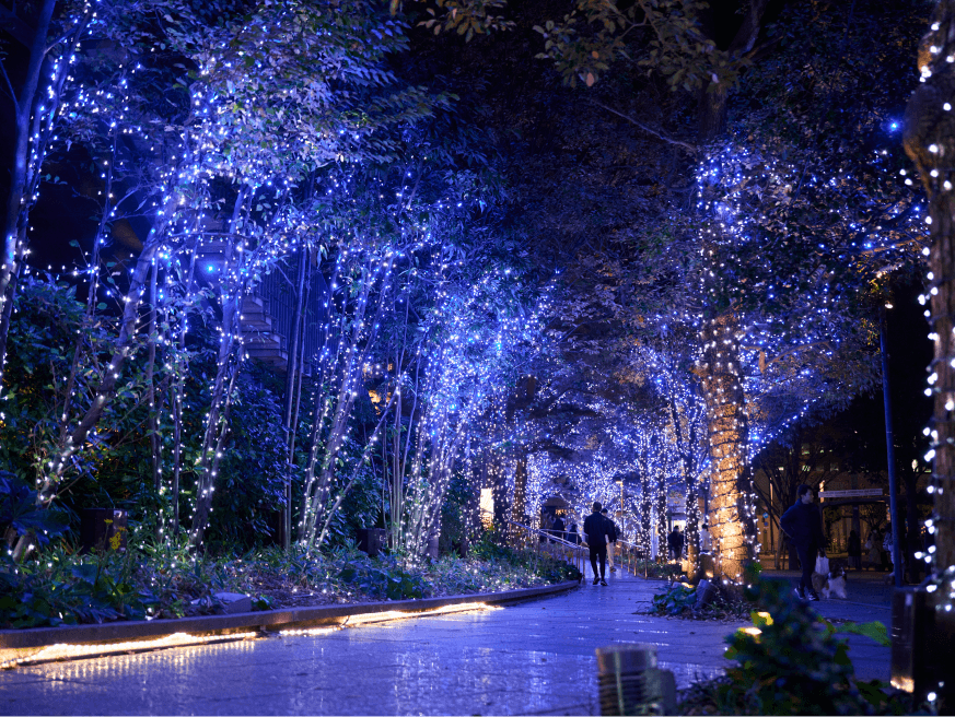 Illuminations at Tokyo Skytree Dream Christmas