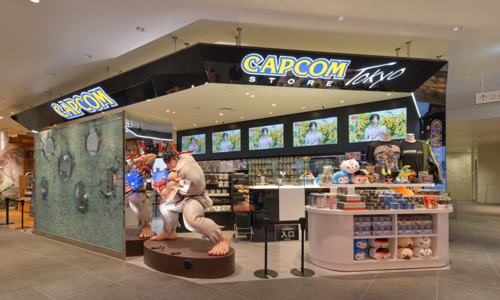 The CAPCOM Tokyo Store located in Shibuya