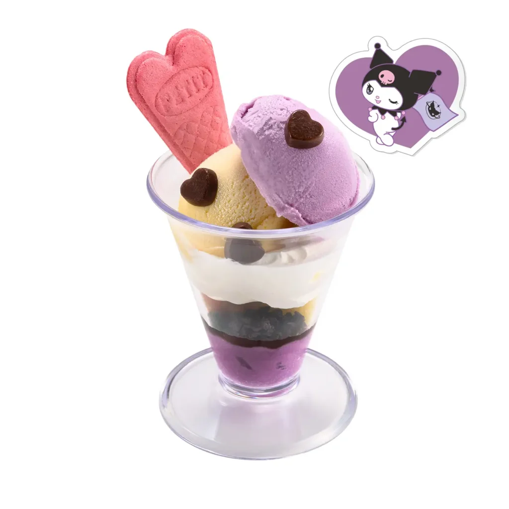 Kuromi "Double Sweet Potato Choco Parfait"