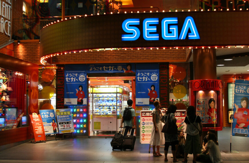sega arcade store japan