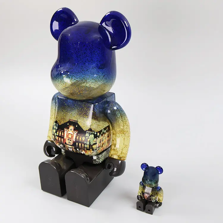 Tokyo Station and Bearbrick collaboration figures