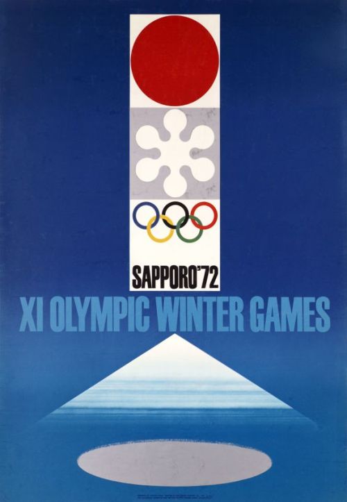 1972 Winter Olympics Poster