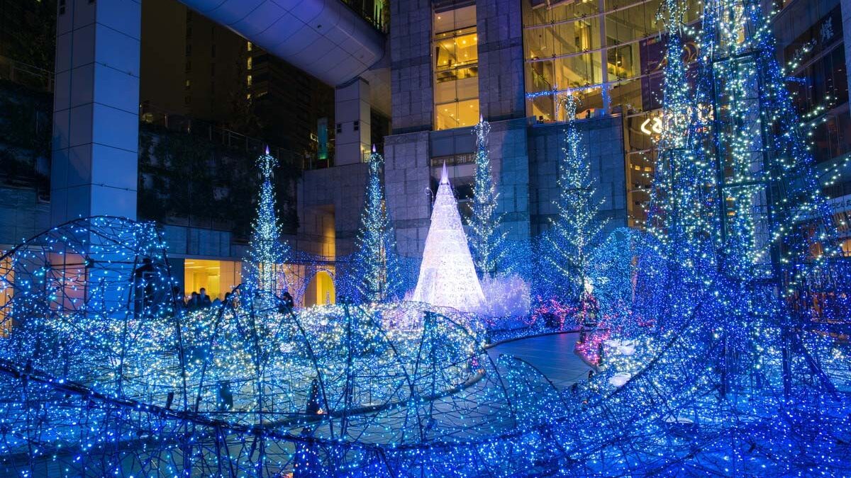 Caretta Shiodome Winter Illumination