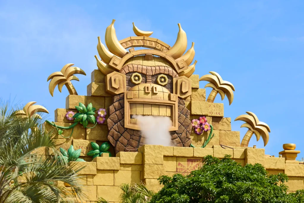 The Golden Temple at Donkey Kong Country, USJ.