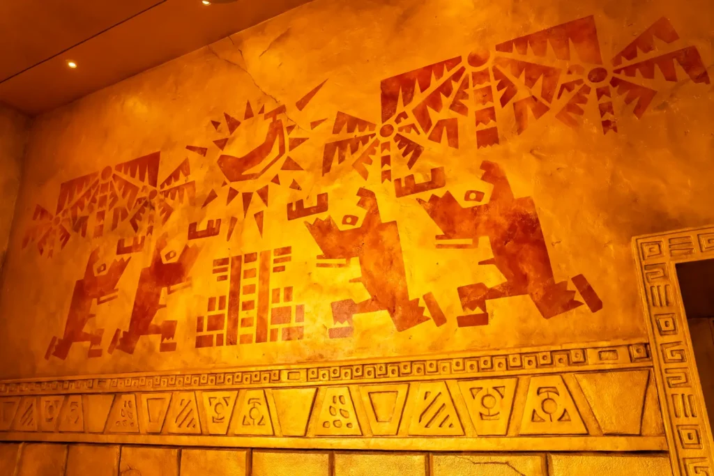 Murals at Donkey Kong Country, USJ.