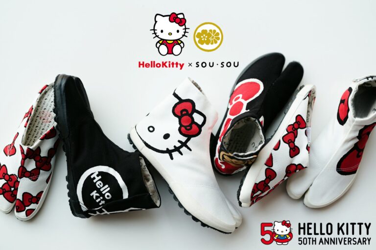 Hello Kitty tabi socks and boots re-released for 50th anniversary