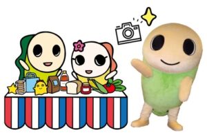 Namisuke mascot promotional image for Sugi Ani Expo 