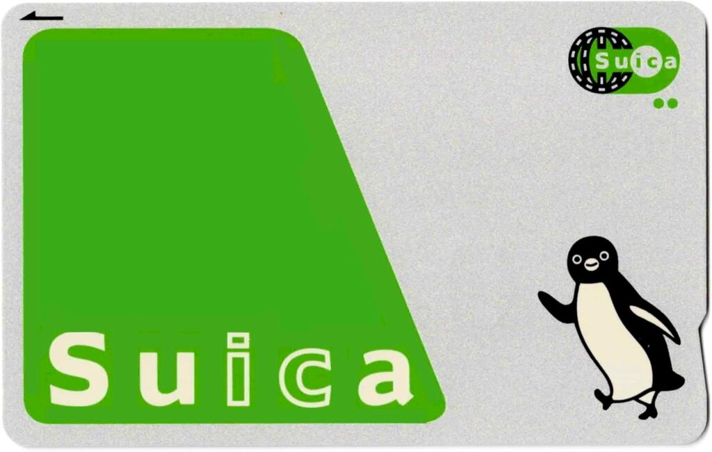 A typical Suica IC Card