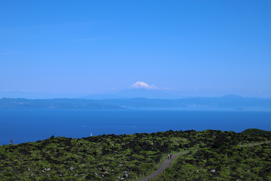 View of Mt Fuji from Mt Mihawa