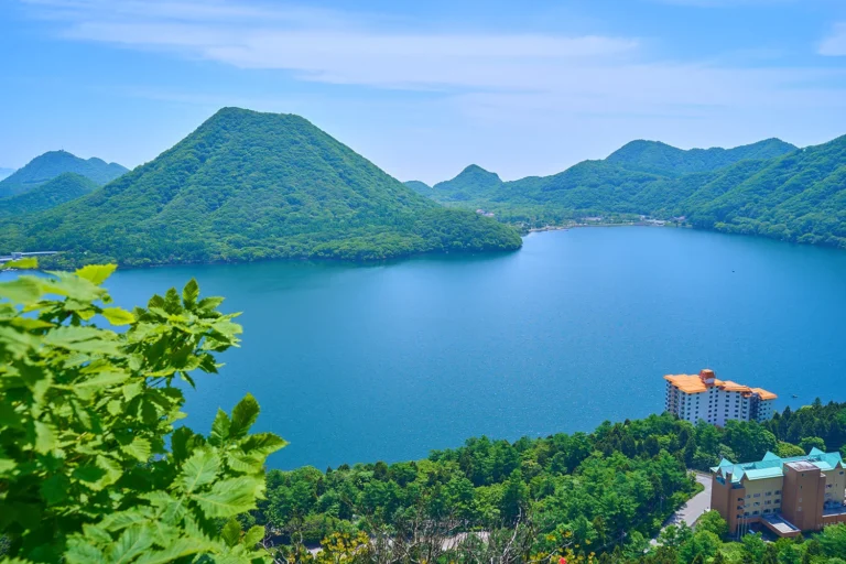 Mount Haruna and Lake Haruna