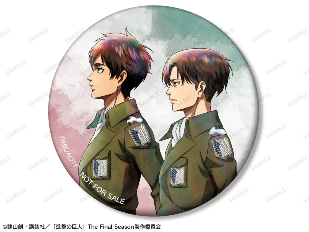 Attack on Titan POP UP STORE in Loft exclusive badge