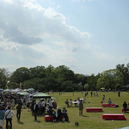 Craft Marche in Kyoto Botanical Gardens