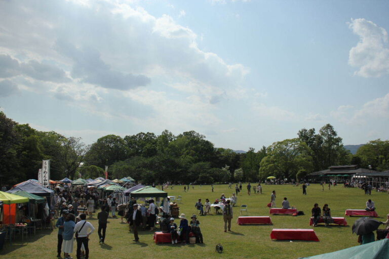 Craft Marche in Kyoto Botanical Gardens