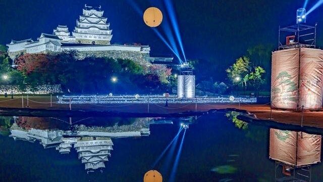 Himeji Castle Light-up