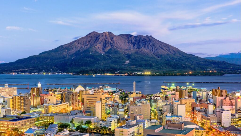 Kagoshima City and Sakurajima