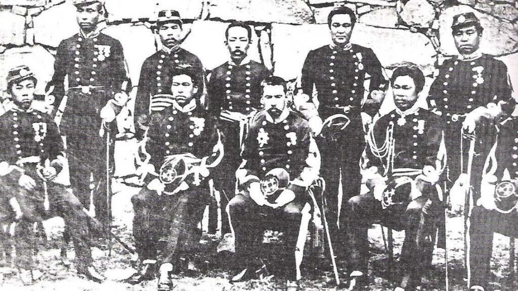 Imperial Japanese Army at Kumamoto in 1877 Imperial Japanese Army at Kumamoto in 1877