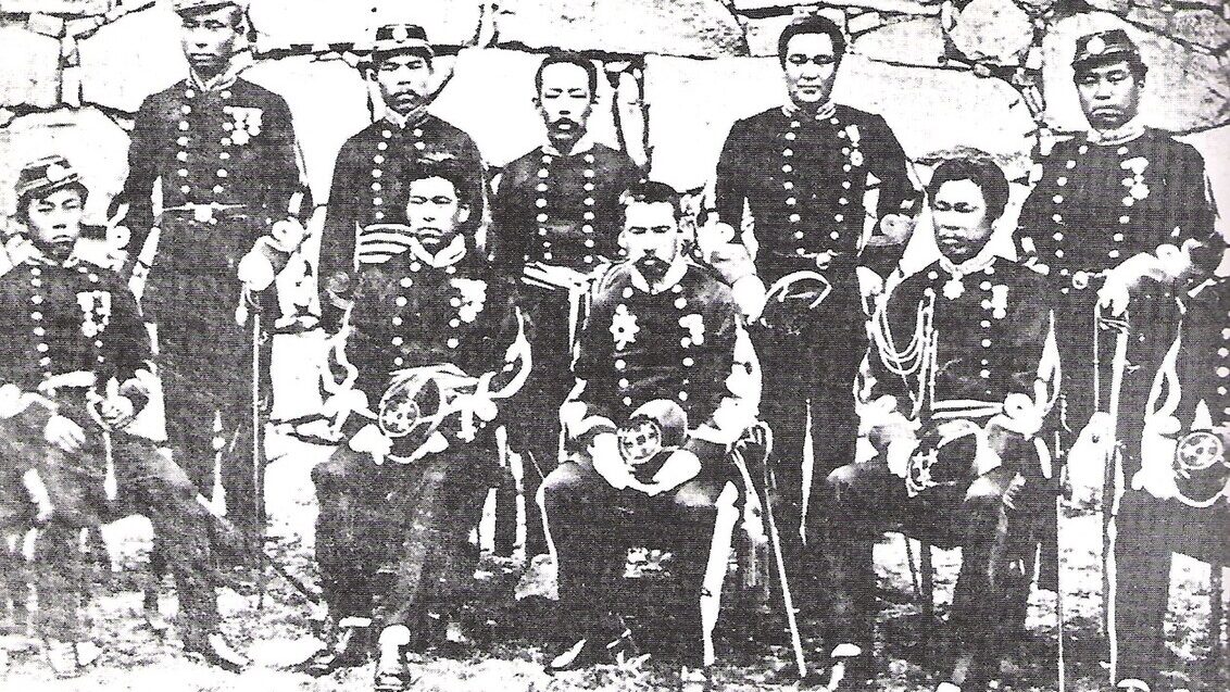 Imperial Japanese Army at Kumamoto  in 1877