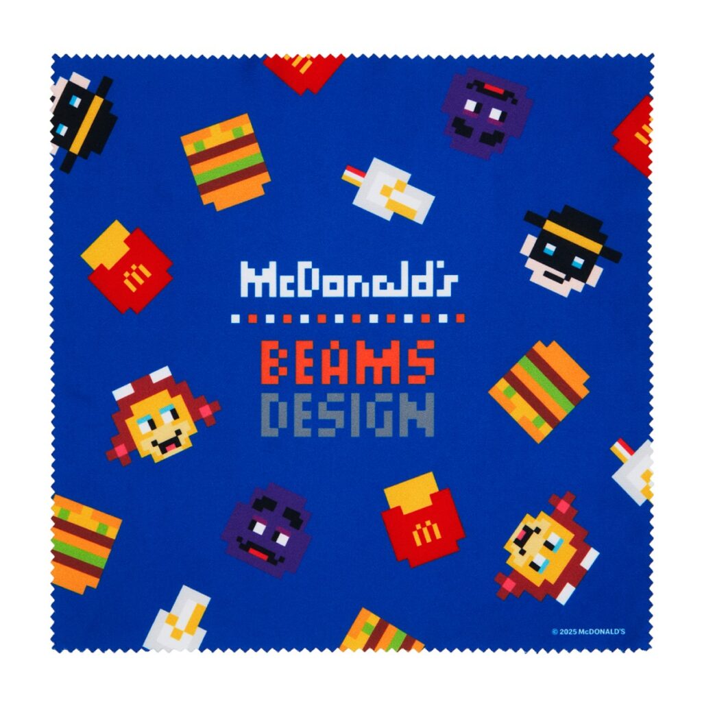 A cleaning cloth included in the 2025 McDonald's Lucky Bag in Japan