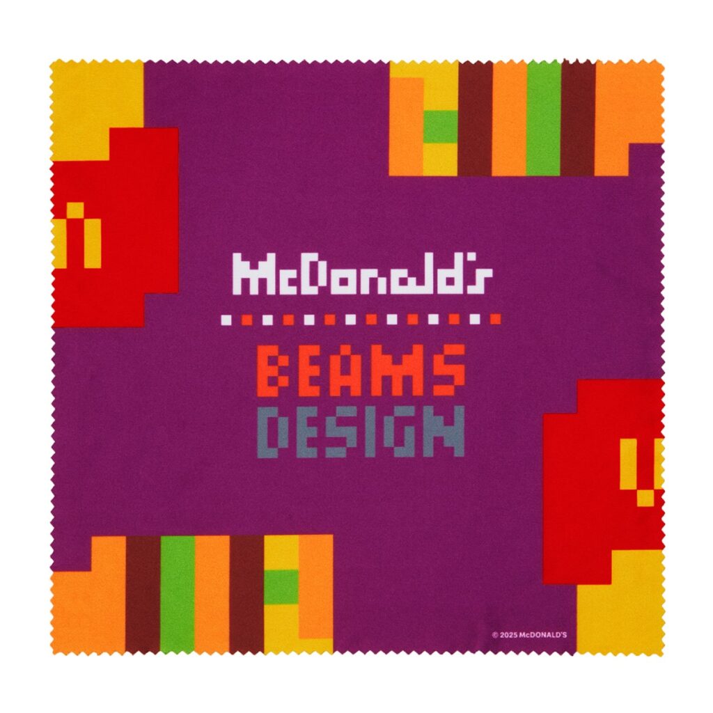 A cleaning cloth included in the 2025 McDonald's Lucky Bag in Japan