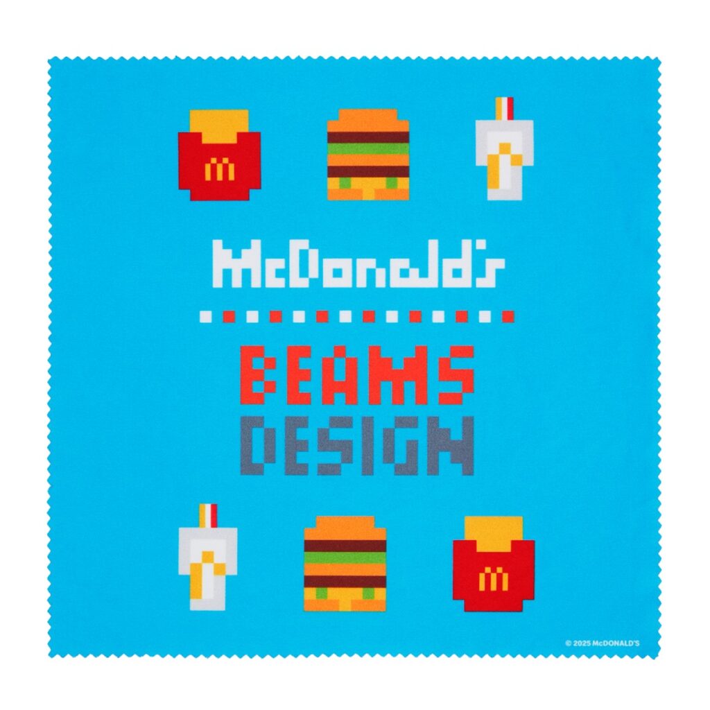 A cleaning cloth included in the 2025 McDonald's Lucky Bag in Japan