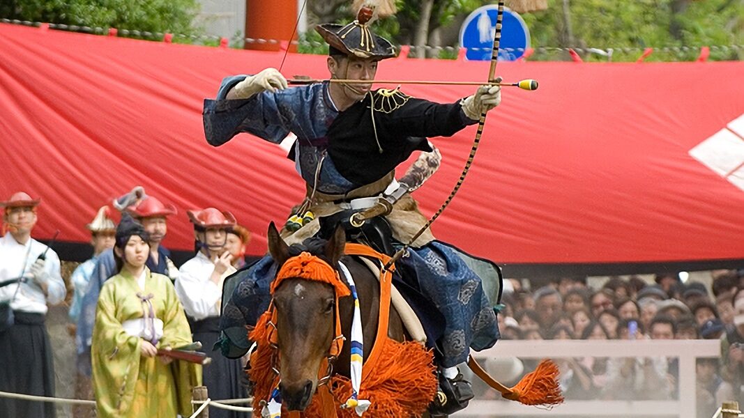 Yabusame Archer on Horseback