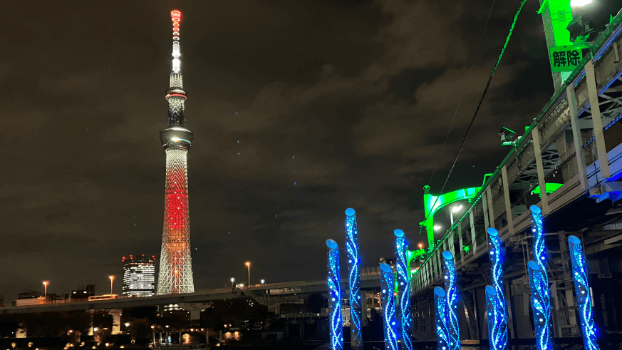 Tokyo Skytree Christmas