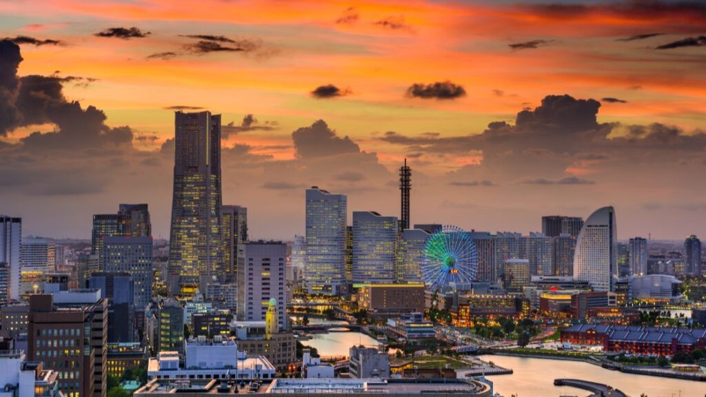 Yokohama in autumn