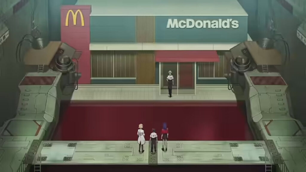 Evangelion x McDonalds Advert