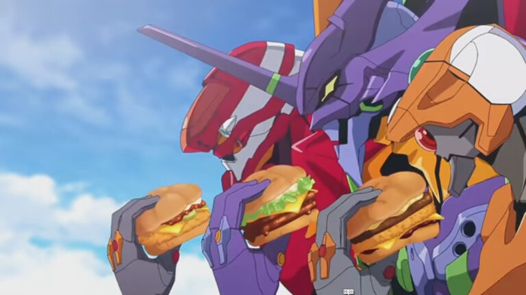 Evangelion x McDonalds Advert