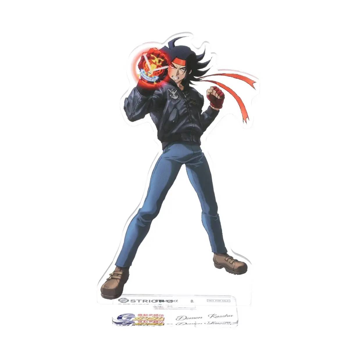 Domon Kasshu 30th Anniversary Flight Jacket Acrylic Stand Domon Kasshu 30th Anniversary Flight Jacket Acrylic Stand