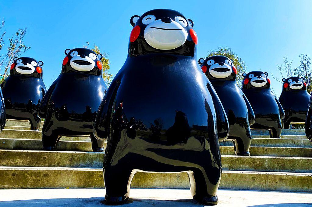 Kumamon Statues