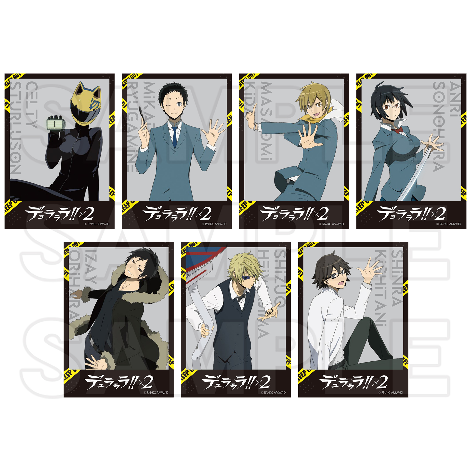 Durarara!! 15th Anniversary POP UP SHOP in Tokyo Pop Up Shop Goods