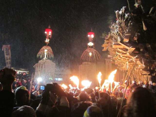 Nozawa Onsen Fire Festival